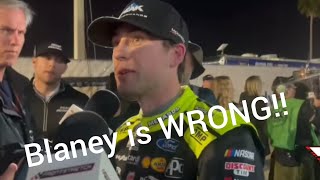 All 5 Ryan Blaney Daytona wrecks IN A ROW since 2021