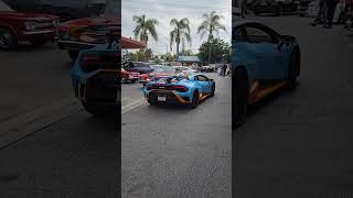 Lamborghini Supercars at Bob's Big Boy Burbank #lamborghini