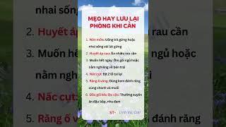 Mẹo hay lưu lại phòng khi cần #follower #baihoccuocsong #phunu #viralvideo