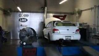 400 HP STi on a dyno - 4 of 5