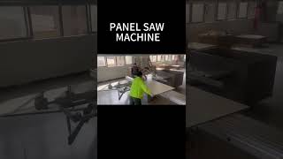 #panelripsaw Automatic sliding panel rip saw machine