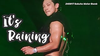 [8K FanCam] 비(Rain/ 정지훈) - It’s Raining ｜240817 워터밤 속초(Sokcho Water Bomb)