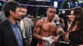 TRAINER NI SPENCE MALAKING BANTA DAW SI PACQUIAO SA BATA NYA/ EDREAN BRONER BALIK TRAINING NA