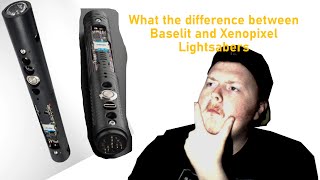 What the difference between Base lit and Xenopixel Lightsabers