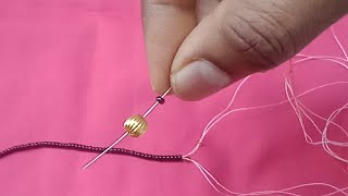 Daily wear mini mangalsutra design | Mini Mangalsutra design making | मंगळसुञ ओवायची डिझाईन