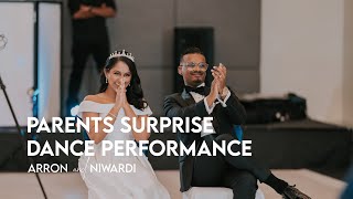 Parents surprise dance performance - Arron & Niwardi @LeondaByTheYarra