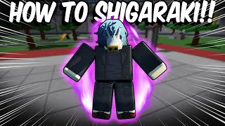 HOW TO SHIGARAKI #heroesbattlegrounds