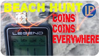 #thelegend Beach Detecting  coin shooting ££££