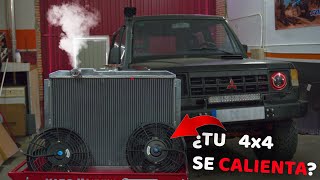 Si tu VIEJO 4X4 se CALIENTA cambia ESTO - RADIADOR ALUMINIO PAJERO MK1