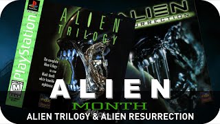 Alien Trilogy & Resurrection (PS1) - Alien Month