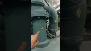 Refirzration cycle . chiller plant part . chiller typ centrifugal compressor .kya hota hai chiller