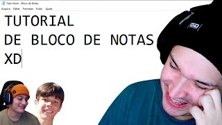 TUTORIAL BLOCO DE NOTAS (ft UMILD e YCRO)