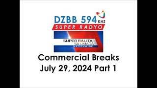 Super Balita Sa Umaga Nationwide Commercial Breaks July 29, 2024 Part 1