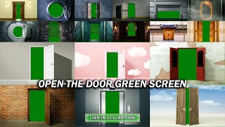 OPEN THE DOOR GREEN SCREEN ANIMATION