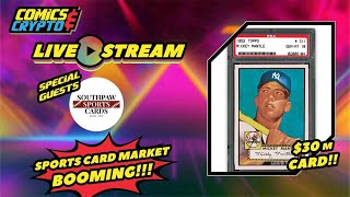 Sports Cards: From Hobby to Investment! With Special Guests "SouthPaw Sports Cards"