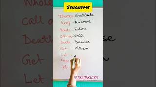 Similar words. #shorts #synonyms #viralshorts #viralvideo #viral #vocabulary #english #spokenenglish