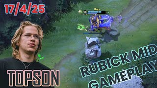 Topson Gameplay Mid Rubick | Tospon Rubick Full Gameplay