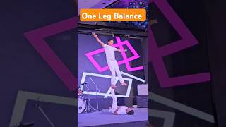 One Leg Balance #balance #acro #acrobalance #acrobatics #talent #indianarmy #show #event #jaiho #fun