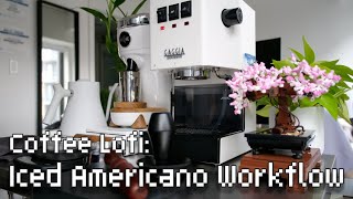 Coffee Lofi: Iced Americano Workflow