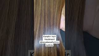 keratin treatment on highlighted hair.#hair #viralshorts #viral #keratin