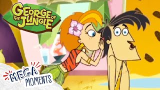 George Vs Magnolia 👊 | George of the Jungle | 1 Hour Compilation | Full Episodes | Mega Moments