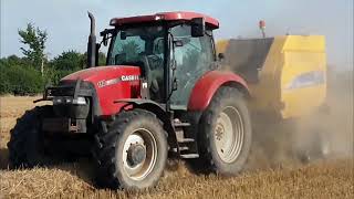 15 year old case 110, with  newholland old round baler,in  Essex