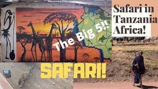 SAFARI VLOG - Tanzania Africa. THE BIG 5!!