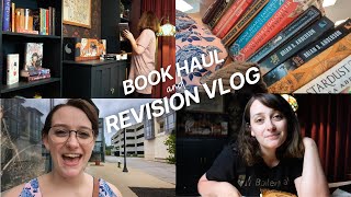 Fantasy Book Haul, Origin Scenes, and Gardening - OH MY! || Revision and Outlining Vlog