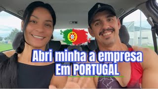 Como abri minha empresa (atividade)em PORTUGAL!🤔