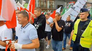 Protest rolników w Warszawie