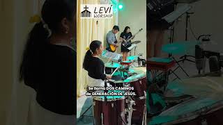 La primera balada rock que aprendimos en LEVÍ Worship. 🥁🎼🎹 #musicacristiana #alabanza #worship