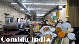 Probando Comida india o hindú