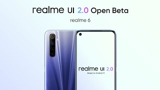 realme 6 rollout realme ui 2.0 open beta version android 11 update realme ui 2.0 realme 6 update