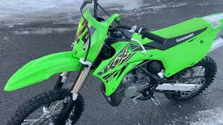 2021 kawasaki kx 85 brand new