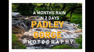 A MONTHS RAIN IN TWO DAYS  PADLEY GORGE #peakdistrict #nikond850 #waterfalls #landscapephotography