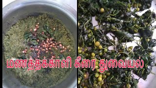 Manathakkali Keerai Thuvaiyal | மணத்தக்காளி கீரை துவையல்|ft.Jayanthi|Abi Healthy Tips