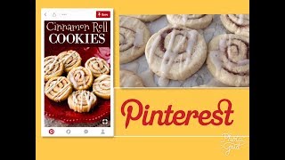 Pinterest Recipe -  Cinnamon Roll Cookies