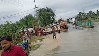 Worst Flood situation in Assam , Cachar