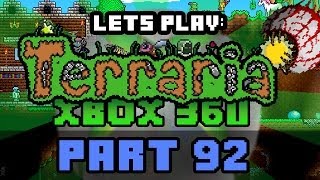 Lets Play Terraria : Xbox 360 Edition | Part 92 - Vulcan Repeater + Destroyer Battle!