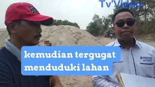 PN Kayuagung Turun Ke Lokasi Sengketa Lahan di T. Temiang, Pihak Tergugat Terkejut Penggugat Sudah,?