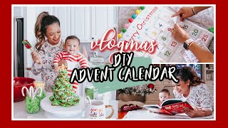 VLOGMAS EP. 1: CHRISTMAS DIY SCAVENGER HUNT ADVENT CALENDAR & BAKING COOKIES WITH MY BABY