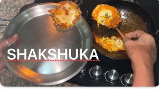 LAZY 😝SHAKSHUKA 🥘EGG RECIPE 👍easy and delicious 😋