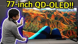 Detailed First Look at New 2023 QD-OLED - Biggest & Brightest QD-OLEDs Yet!