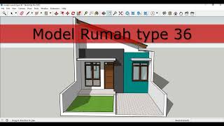 Model rumah type 36