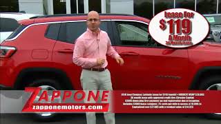 2018 Jeep Compass | $119/month | Zappone Chrysler Jeep Dodge RAM