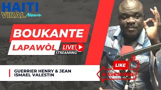 Live:Boukante Lapawòl Live 23 Octobre  2024 sou Radio Mega avec Guerrier Henry,Jean Ismael Valestin