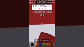 "Indonesia" choose the next flag#fypシ #mincraft #shorts #bedo_YT