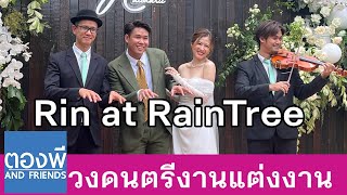 วงดนตรีบรรเลงไวโอลิน Rin at Raintree by ตองพี & Friends