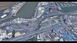 North Lincolnshire Line - Doncaster to Cleethorpes - Google Earth Flythrough Scenic Tour