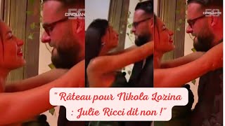 "Nikola Lozina humilié par Julie Ricci dans Les Cinquante : elle refuse son baiser !"